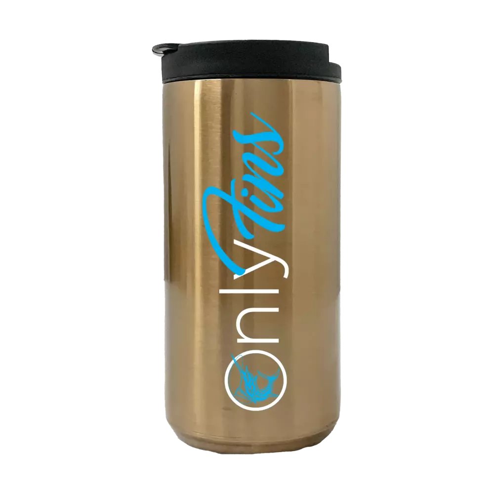 Only Fins 14oz Coffee Tumbler