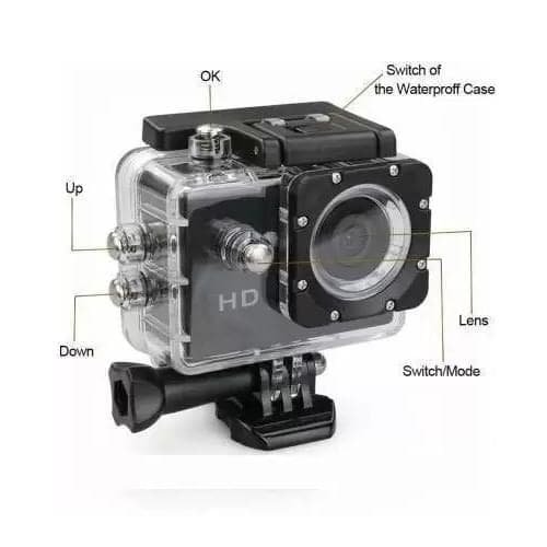 1080p Waterproof Action Camera