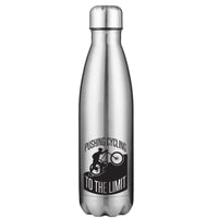 Thumbnail for Pushing Cycling To The Limit 17oz Stainless Water Bottle