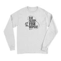 Thumbnail for Eat Sleep Fish Repeat Men Long Sleeve Shirt