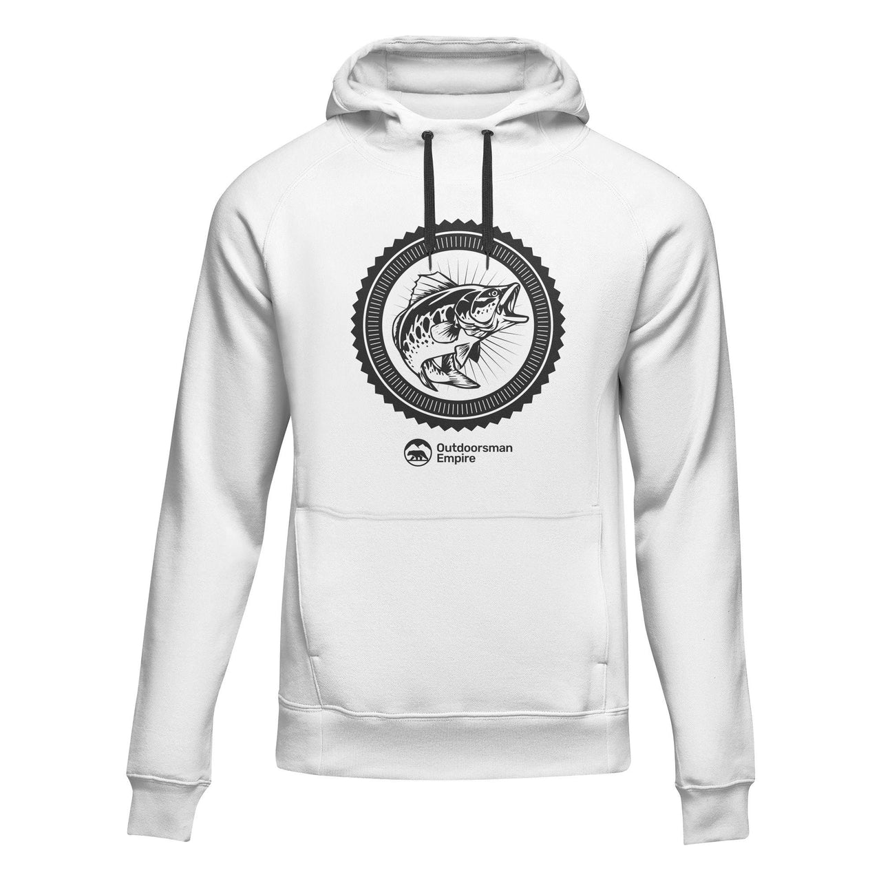 Fishing Vintage' Adult Fleece Hooded Sweatshirt