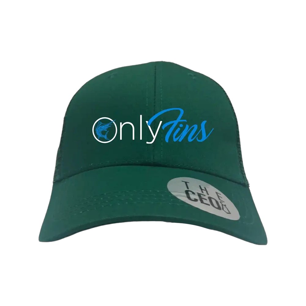 Only Fins Embroidered Trucker Hat