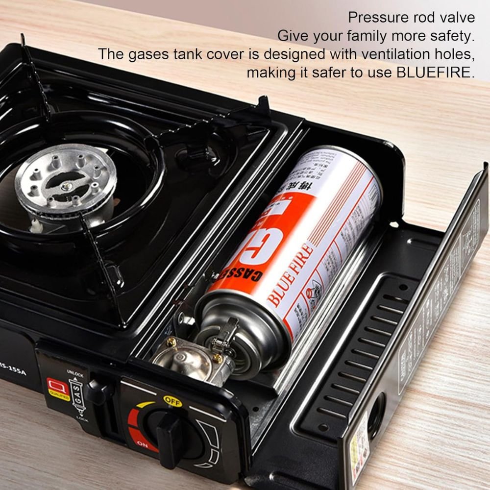 Portable Camping Gas Stove with Carrying Case