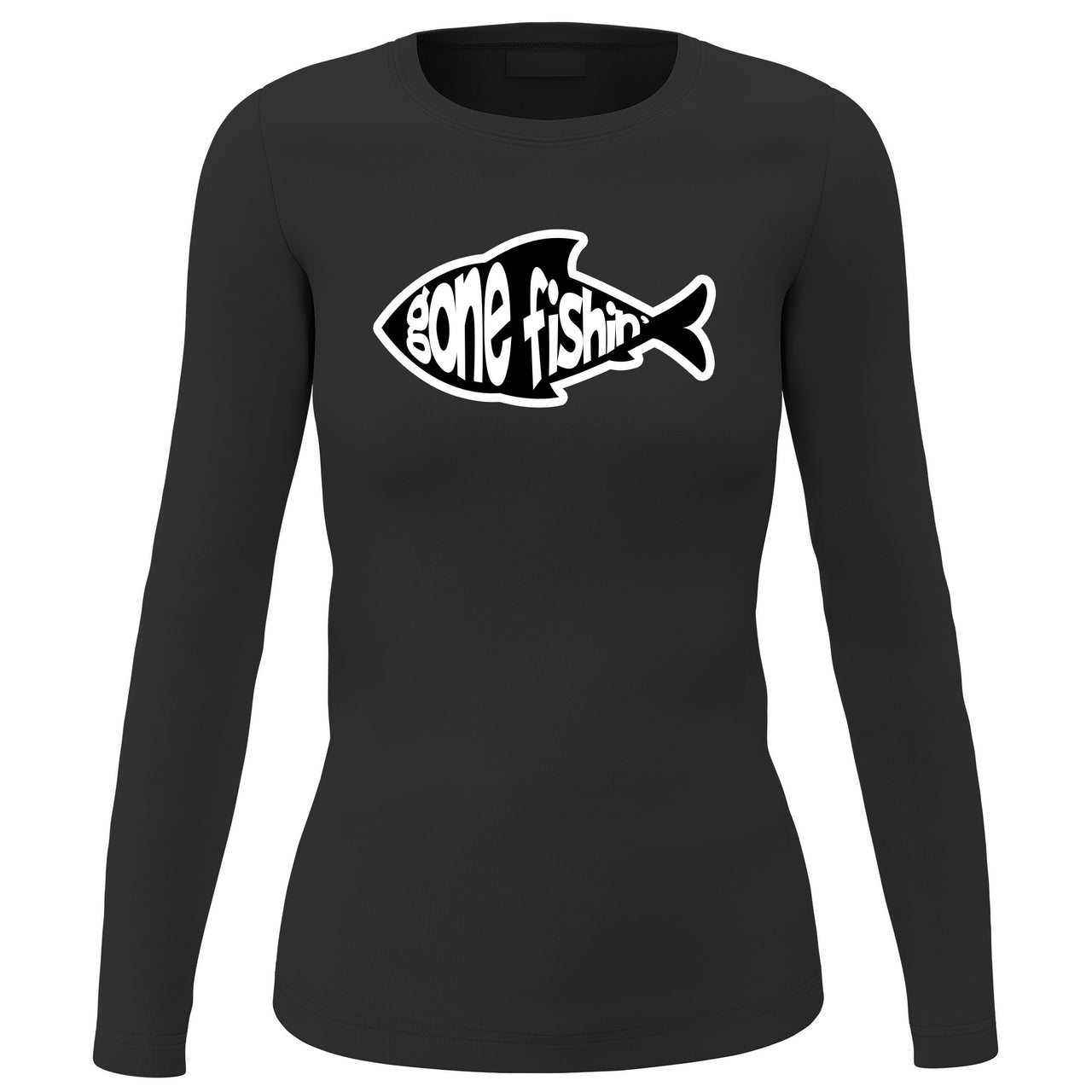 Gone Fishin' v3' Long Sleeve for Women