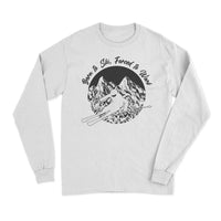 Thumbnail for Born To Ski Forced To Work Men Long Sleeve Shirt