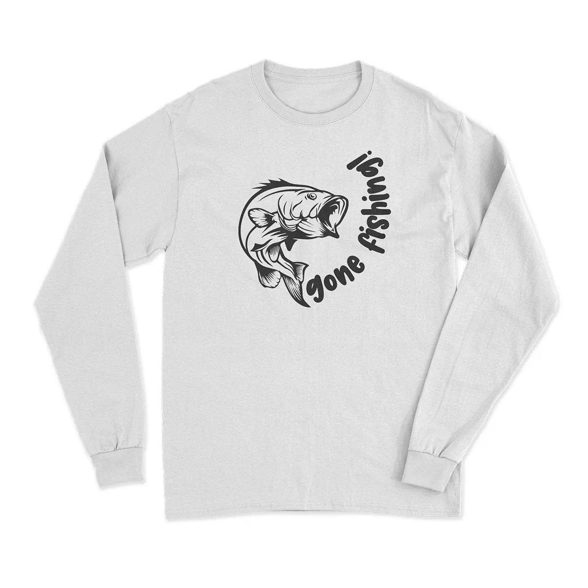 Gone Fishing v1 Men Long Sleeve Shirt