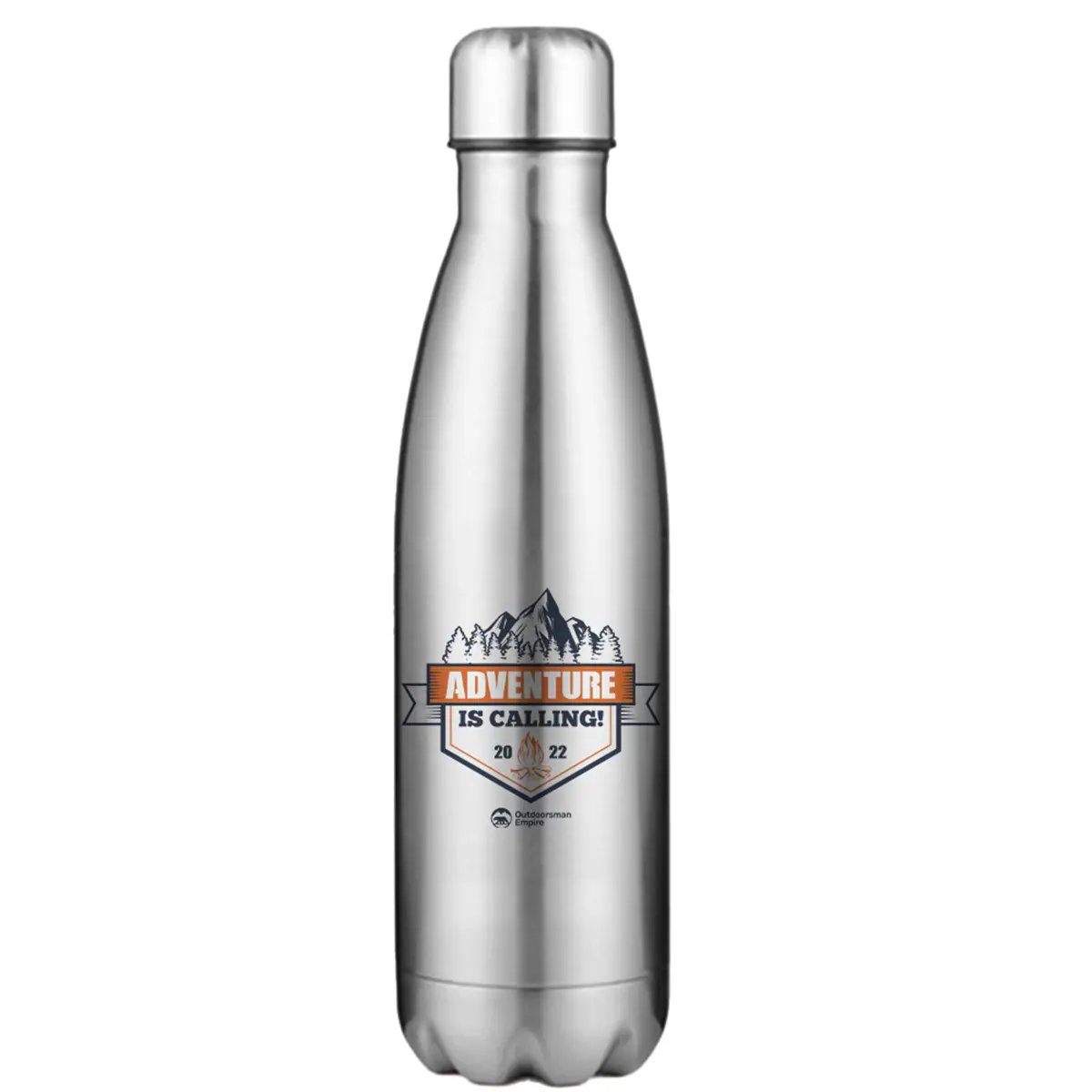 Adventure Is Calling Stainless Steel Water Bottle