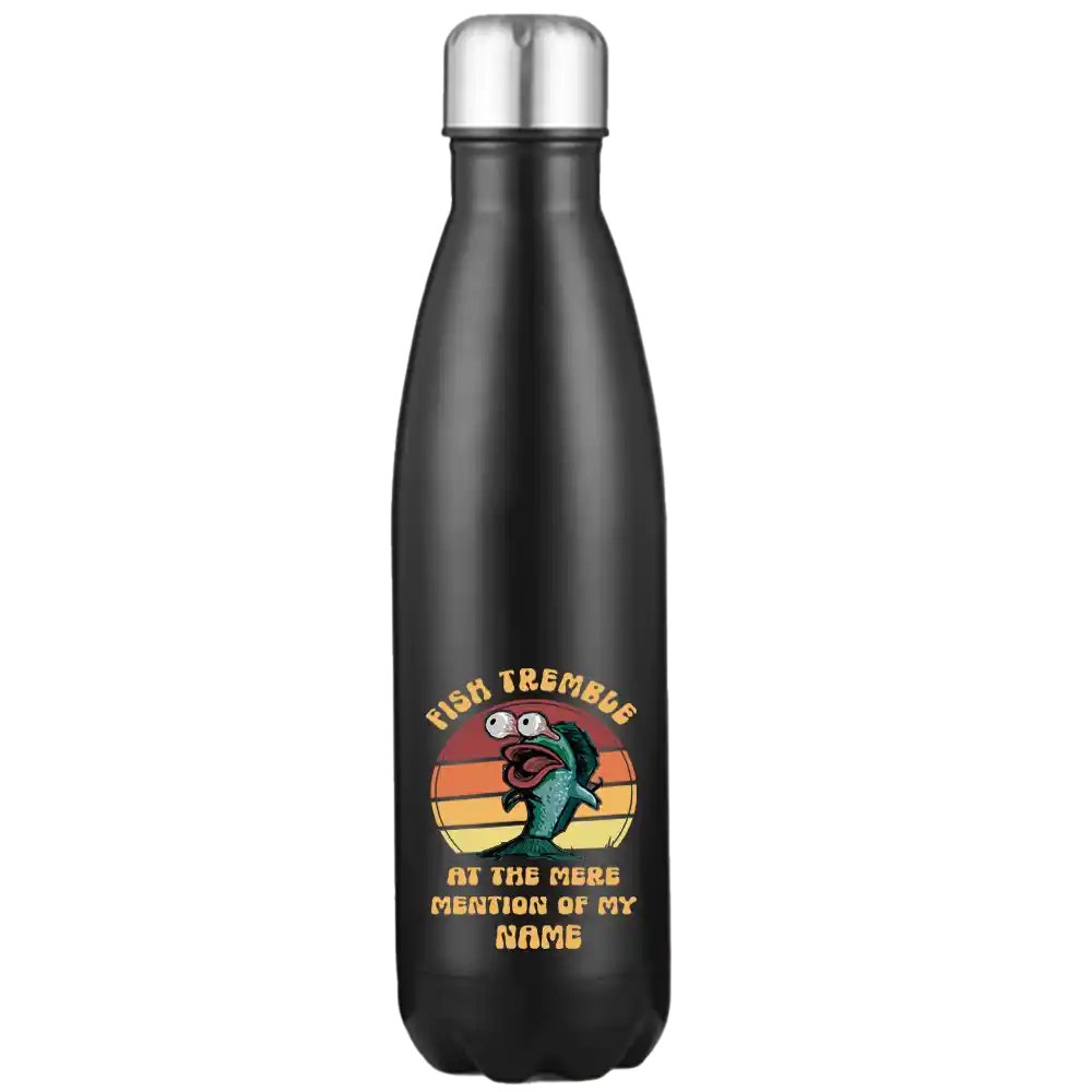 Fish Tremble Stainless Steel Water Bottle