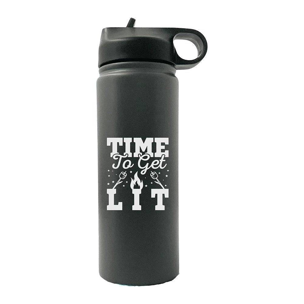 Time to Get Lit 20oz Sport Bottle