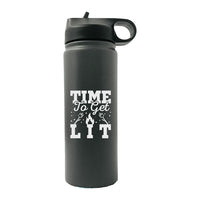 Thumbnail for Time to Get Lit 20oz Sport Bottle