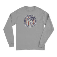 Thumbnail for Outdoorsman Fishing Club Patriotic Men Long Sleeve Shirt