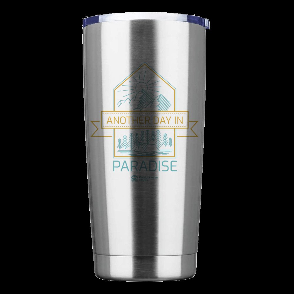 Another Day In Paradise 20oz Tumbler - Silver