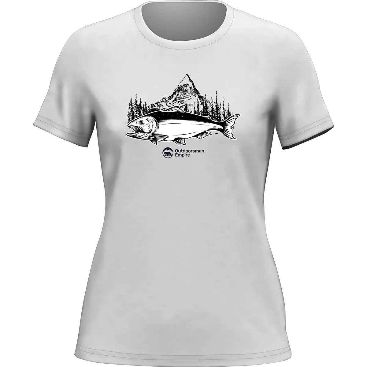 Fishing Mountain T-Shirt for Women