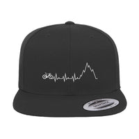 Thumbnail for Mountain Beat Embroidered Flat Bill Cap