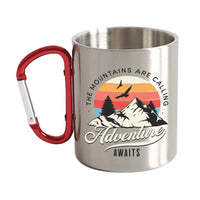 Thumbnail for The Mountains Are Calling Carabiner Mug 12oz