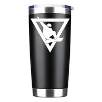 Thumbnail for Snowboarder Geometry Insulated Vacuum Sealed Tumbler