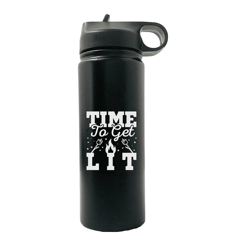 Time to Get Lit 20oz Sport Bottle