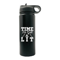 Thumbnail for Time to Get Lit 20oz Sport Bottle