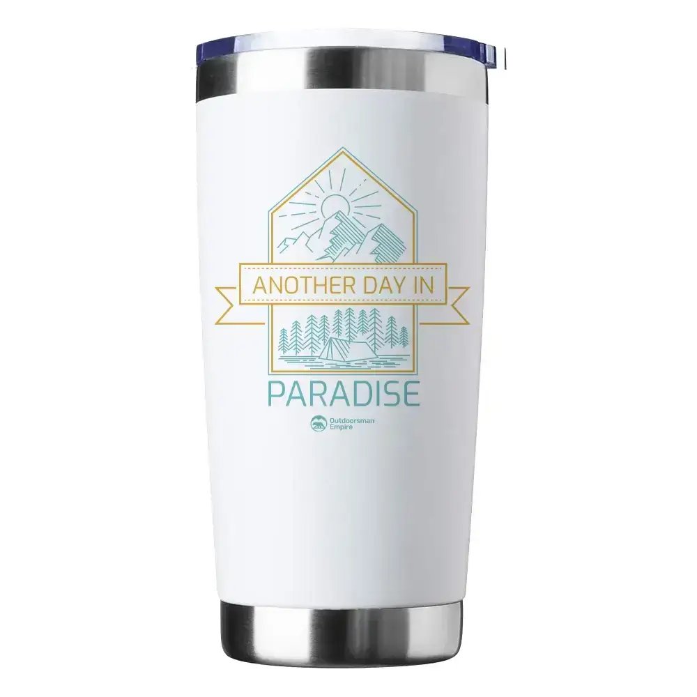 Camping Lines 2 20oz Insulated Vacuum Sealed Tumbler