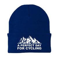 Thumbnail for Perfect Day For Cycling Embroidered Beanie