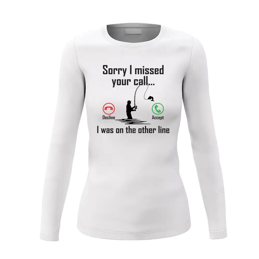 I Was On Another Line v2 Women Long Sleeve Shirt