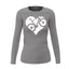 Heart Bike Women Long Sleeve Shirt