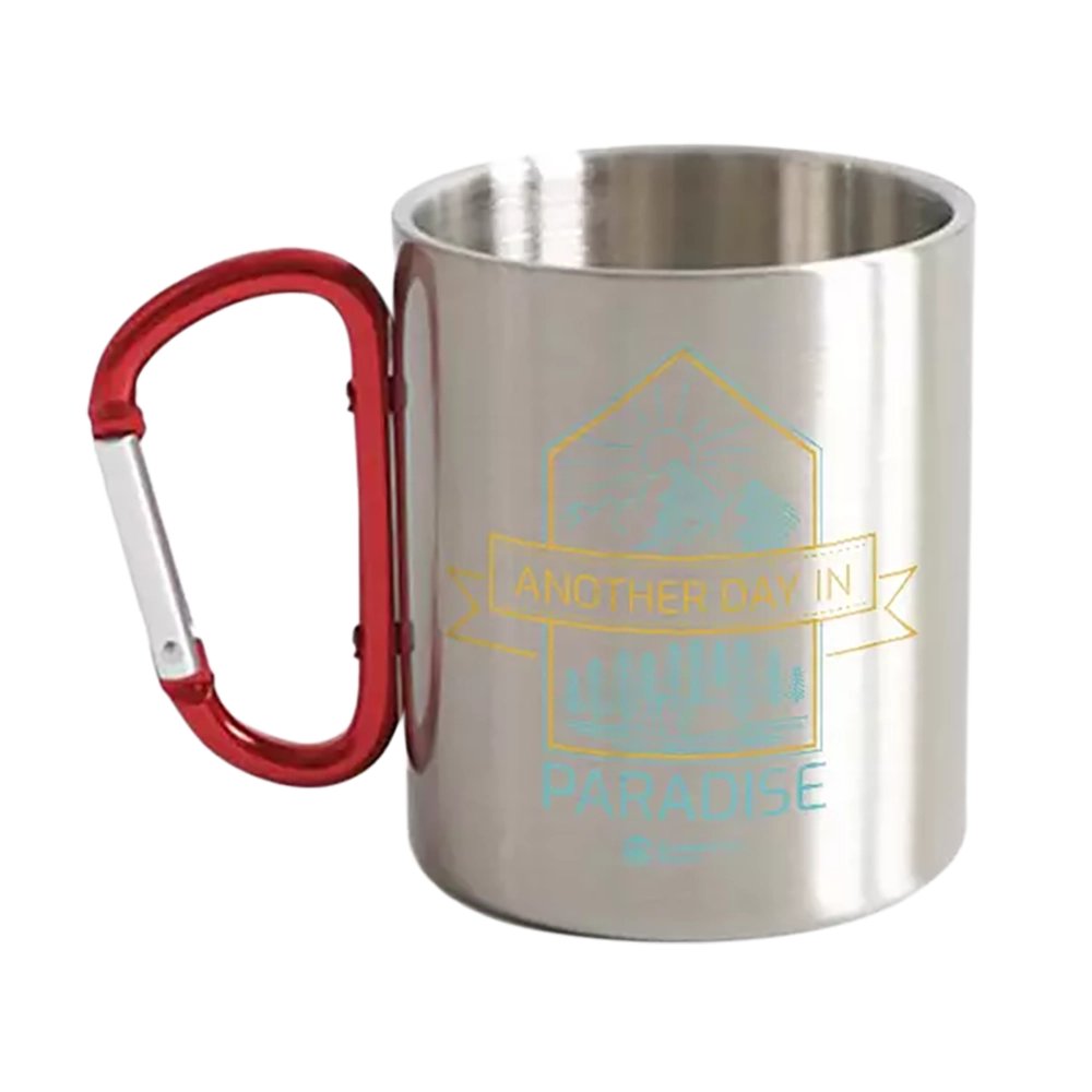 Another Day In Paradise Carabiner Mug 12oz