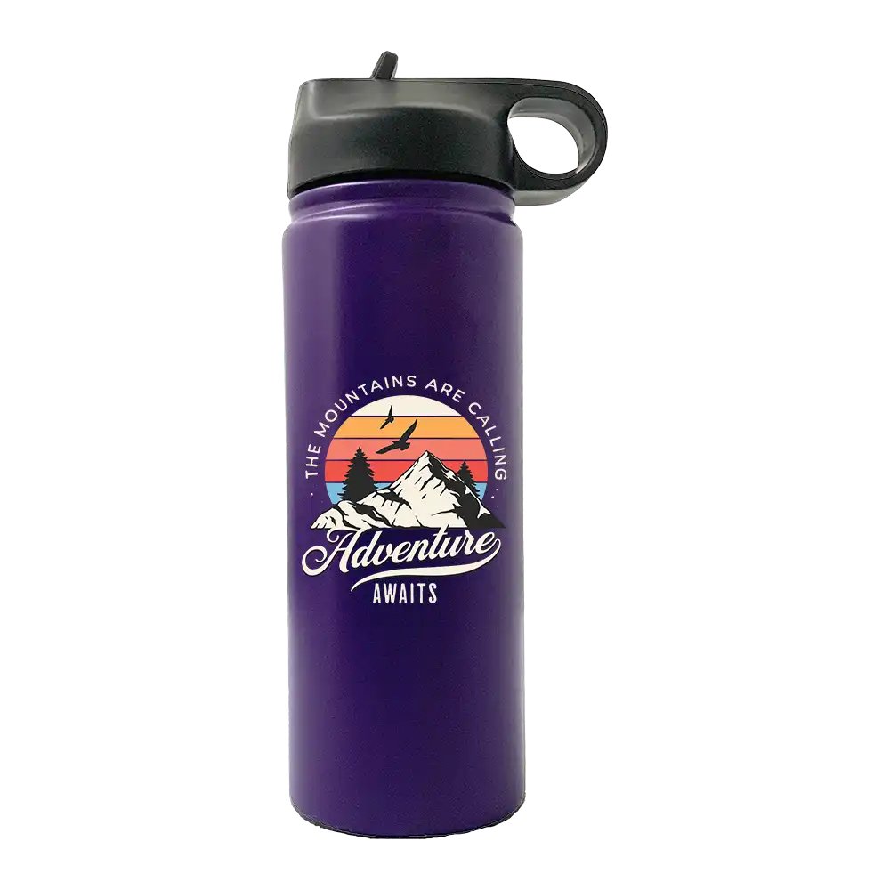 The Mountains Are Calling 20oz Sport Bottle