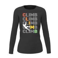 Thumbnail for Climbbbbb Women Long Sleeve Shirt