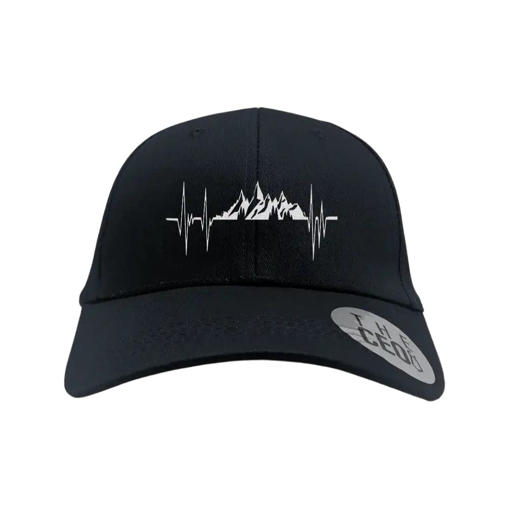 Heartbeat V2 Embroidered Baseball Hat