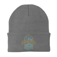 Thumbnail for Another Day In Paradise Embroidered Beanie