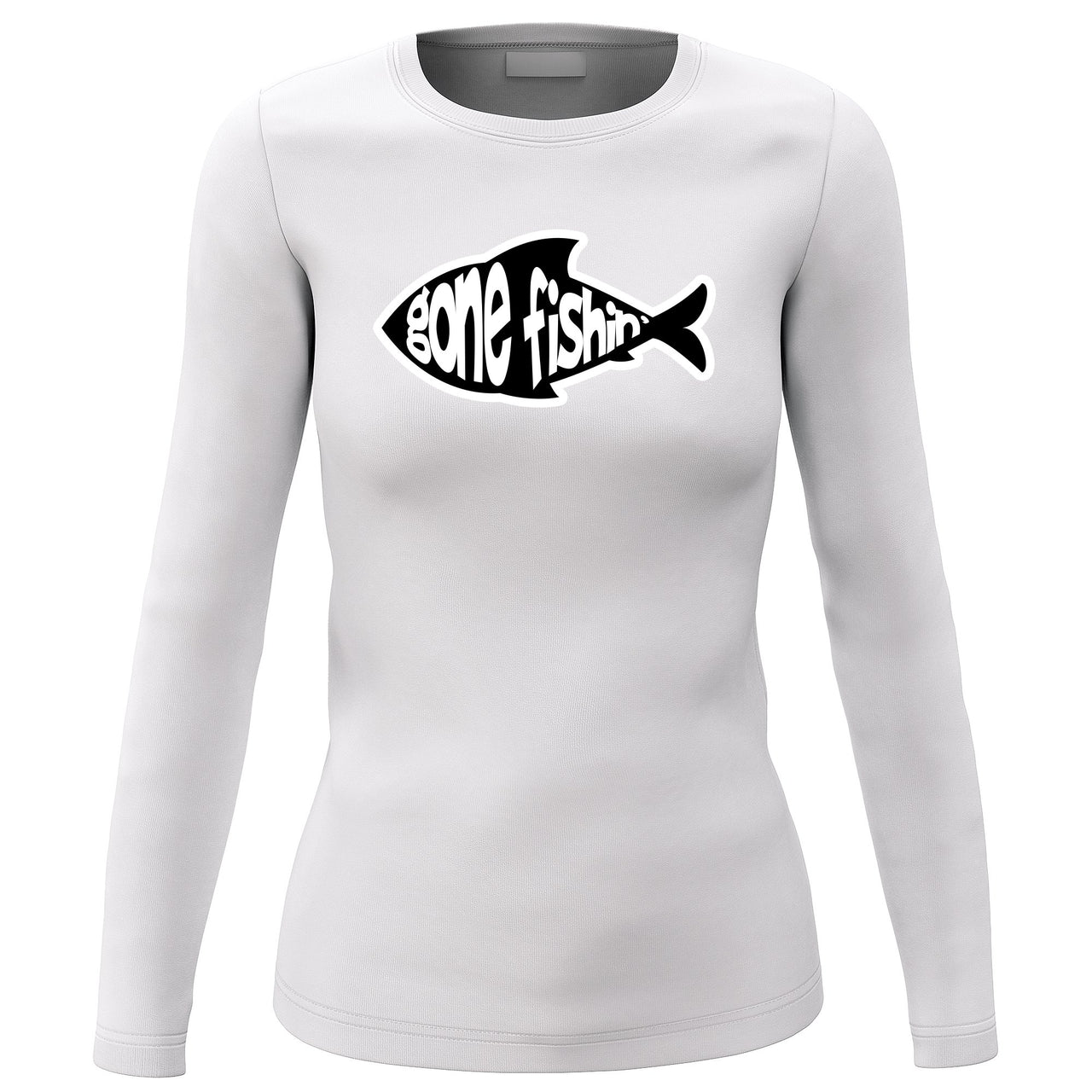 Gone Fishin' v3' Long Sleeve for Women