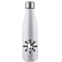 Thumbnail for Snowboard Snowflake 17oz Stainless Water Bottle