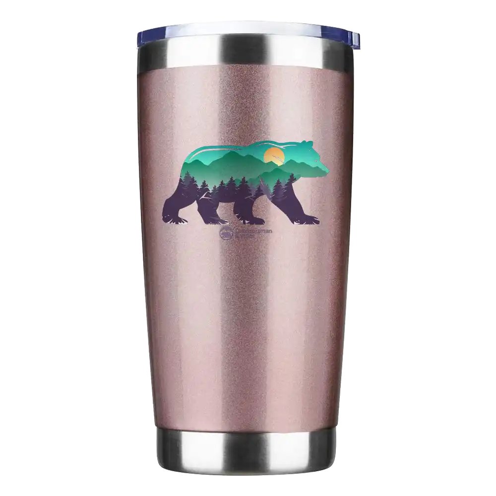 Bear 20oz Insulated Vacuum Sealed Tumbler