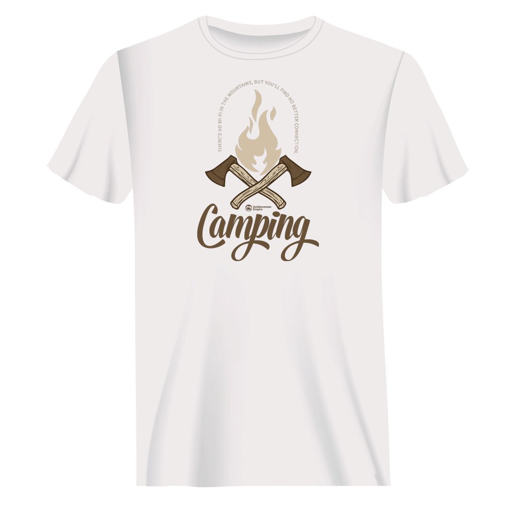 Camping Axes Unisex T-Shirt