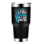 A Day Without Fishing 30oz Stainless Steel Tumbler Black