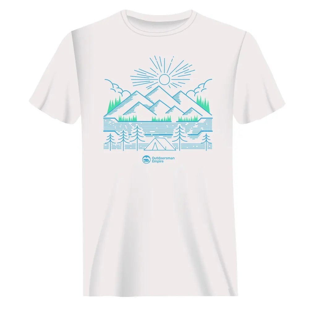 Camping Lines Man T-Shirt