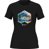 Thumbnail for Fishing Geometry T-Shirt for Women