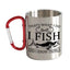 I Fish And Know Things Carabiner Mug 12oz