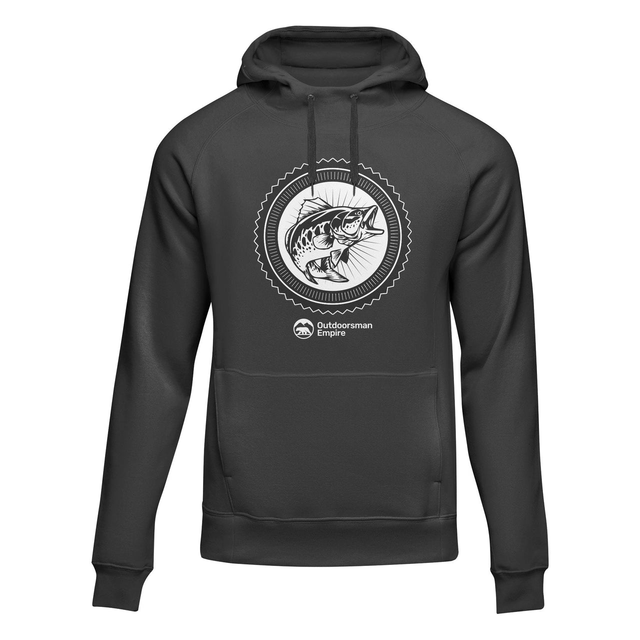 Fishing Vintage' Adult Fleece Hooded Sweatshirt