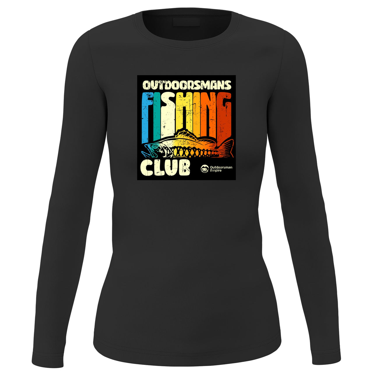 Outdoorsman Fishing Club' Long Sleeve for Women