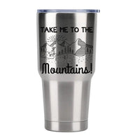 Thumbnail for Hiking Take Me To The Mountains 2 30oz Tumbler Silver