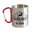 Climb Hard Or Go Home Carabiner Mug 12oz