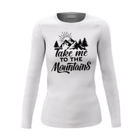 Thumbnail for Hiking Take Me To The Mountains Women Long Sleeve Shirt