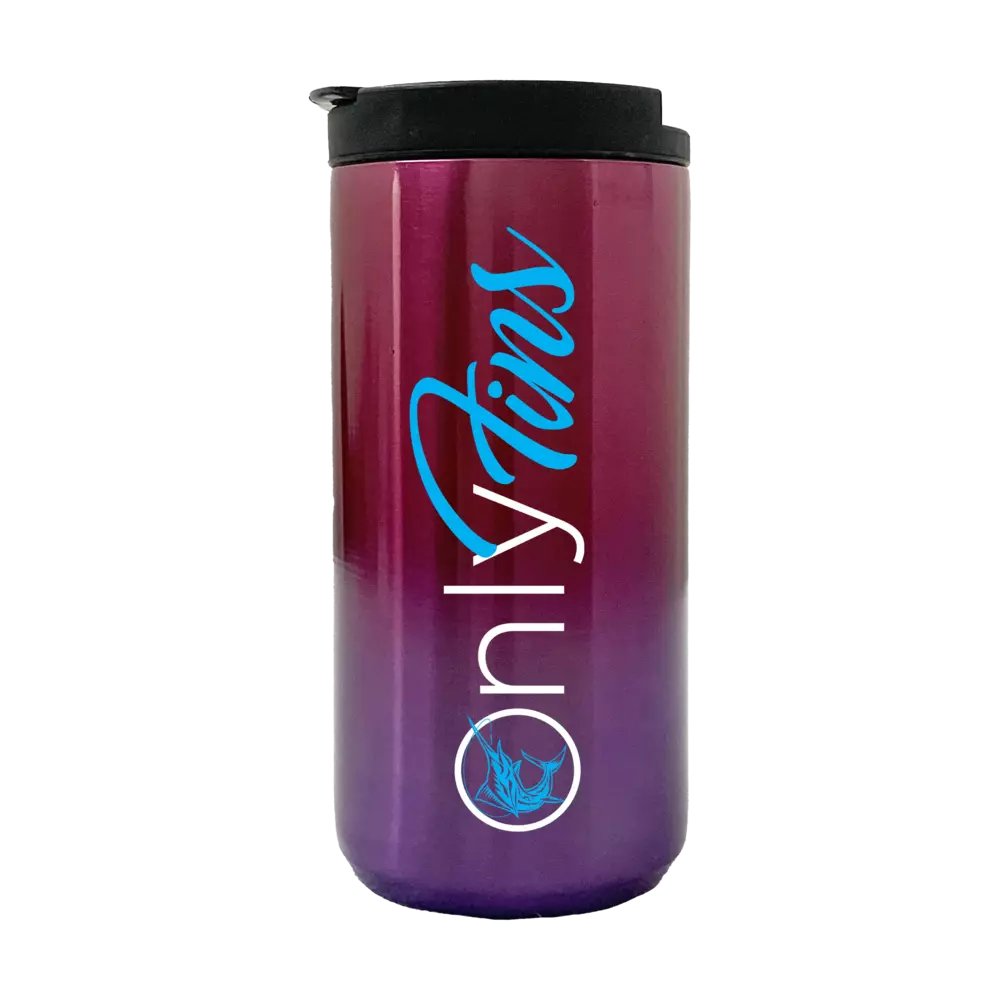 Only Fins 14oz Coffee Tumbler