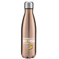 Thumbnail for Happiness Is A Big Fish Stainless Steel Water Bottle