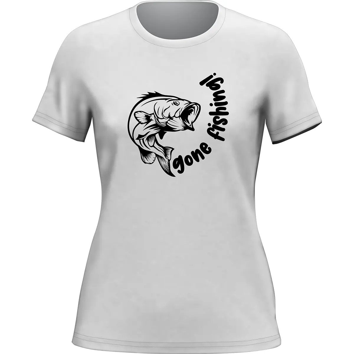 Gone Fishing v1 T-Shirt for Women