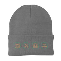 Thumbnail for Camp Life Embroidered Beanie