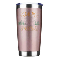 Thumbnail for Camping Adventure 20oz Insulated Vacuum Sealed Tumbler