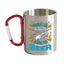 Don't Bother Me While I'm Fishing Carabiner Mug 12oz